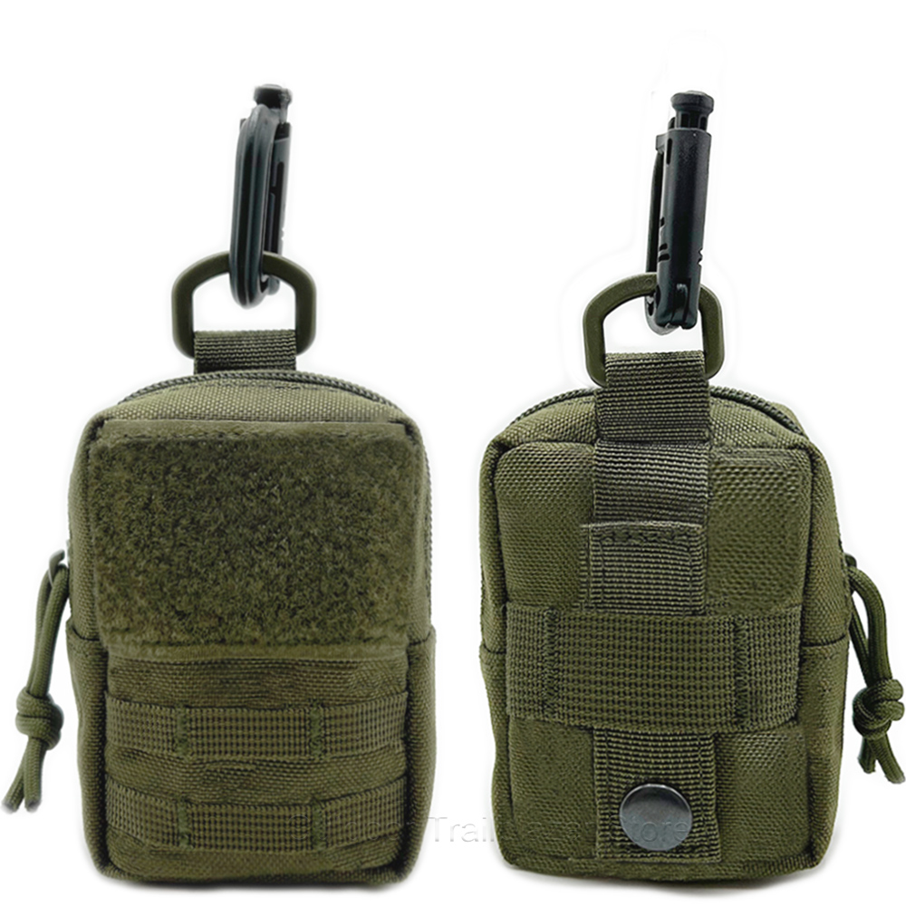 Running Gear Organizer - Tactical Mini MOLLE Pouch Compact Utility