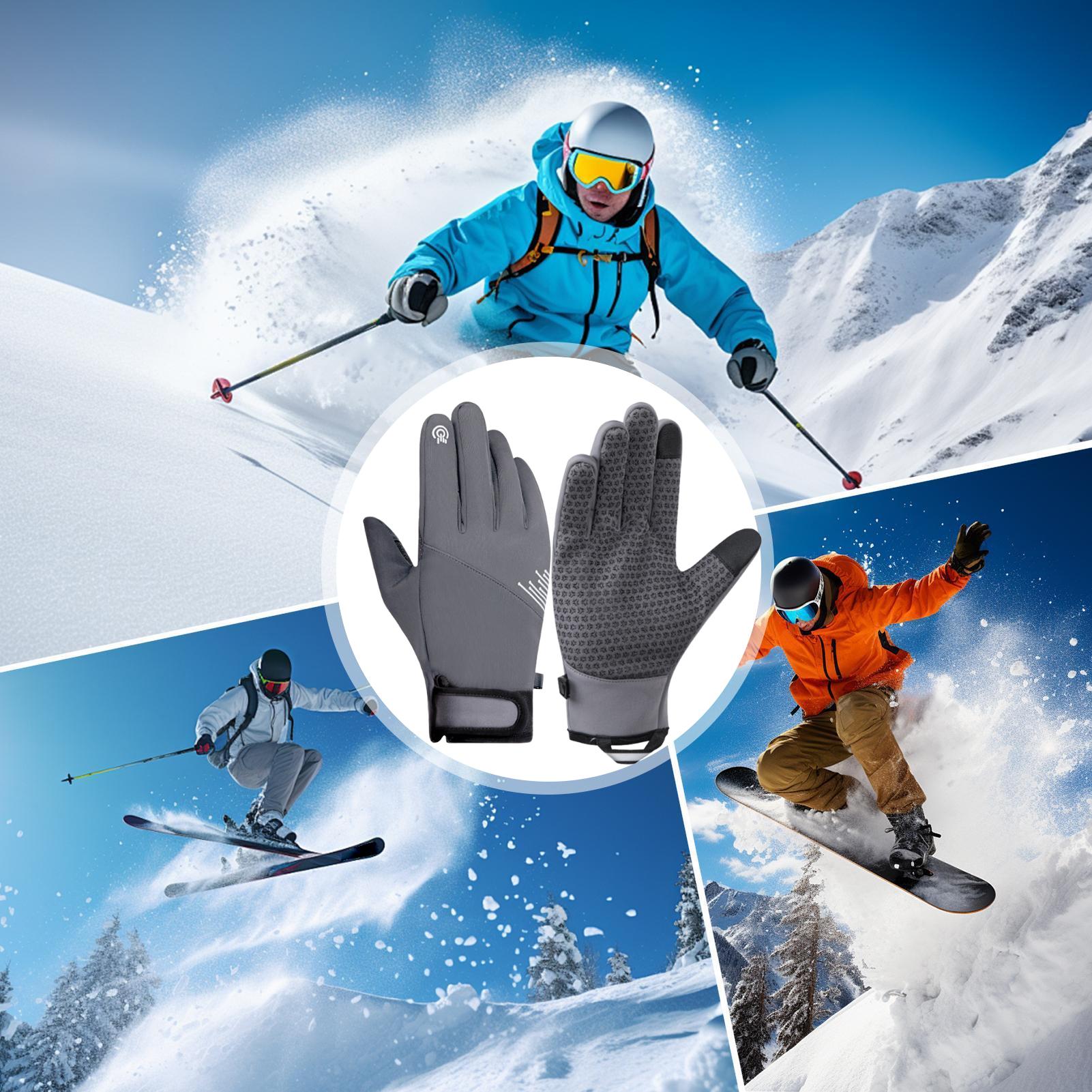 Warm Gloves Windproof Touchscr - Running Gear In Snow review and price