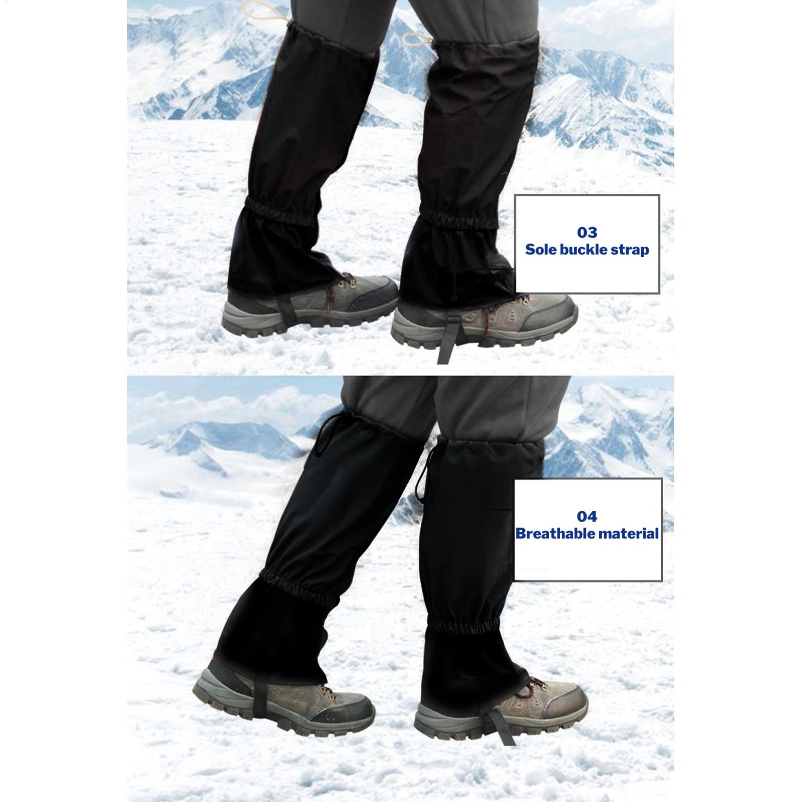 Boot Gaiters 2-Piece Outdoor S - Running Gear In Snow review and price