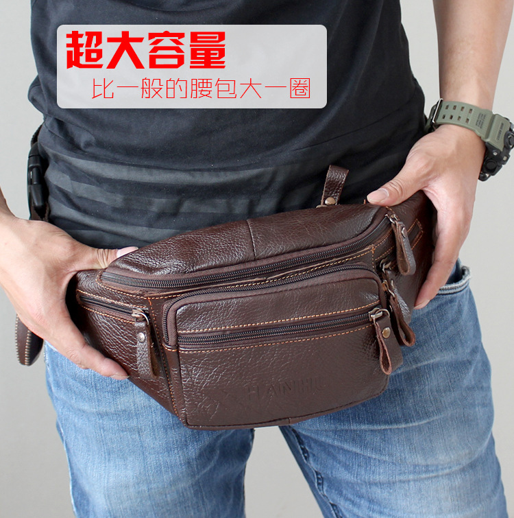 Genuine Cowhide Leather Waist  - Running Gear Organizer review and price