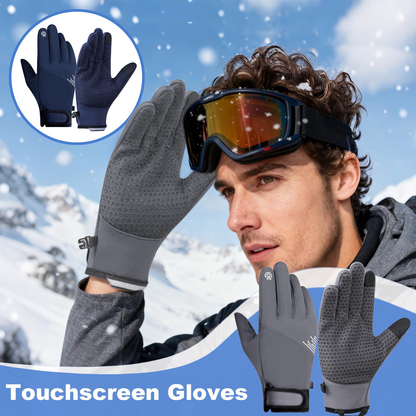 Winter Gloves Men Windproof To - Running Gear In Snow review and price