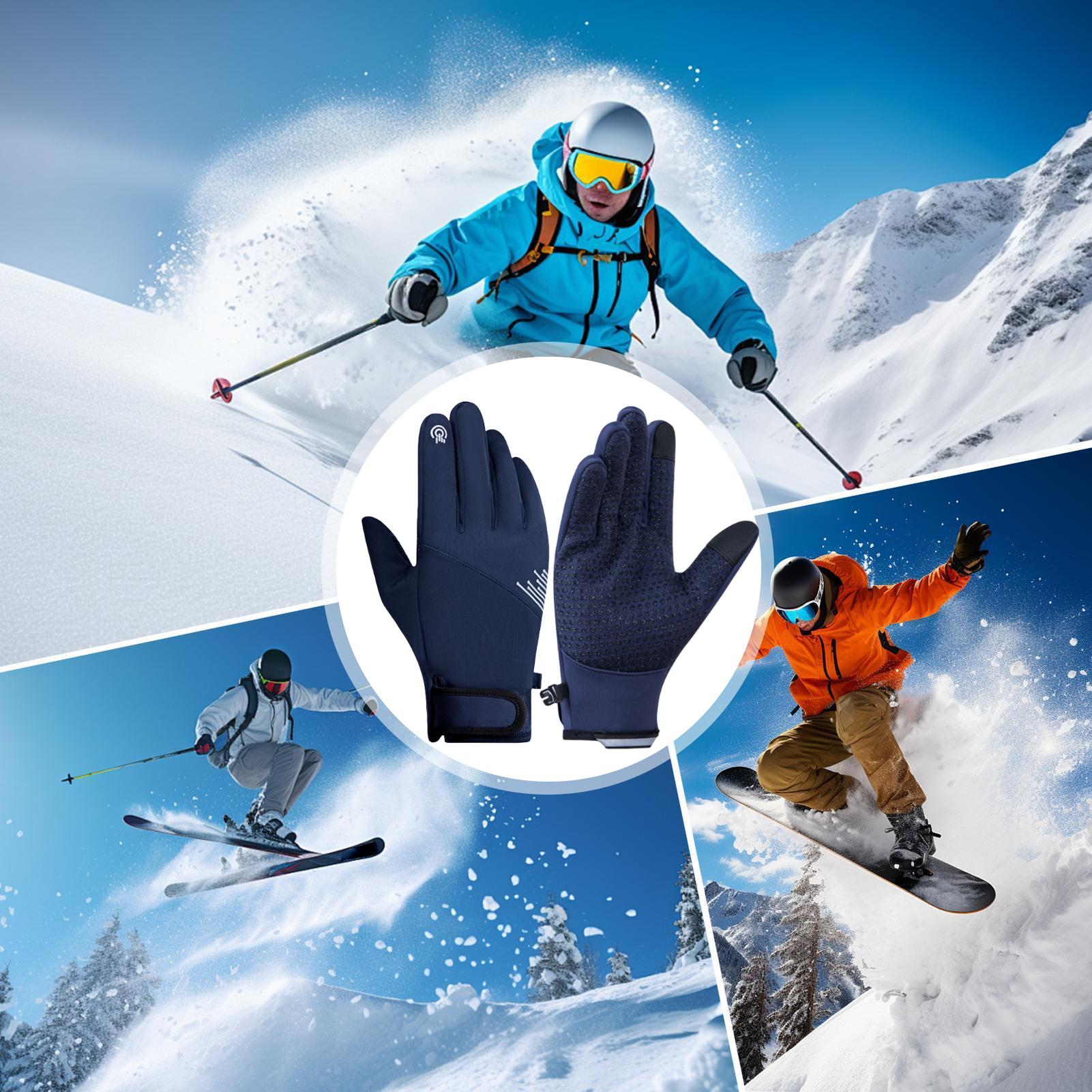 Winter Gloves Men Windproof To - Running Gear In Snow review and price