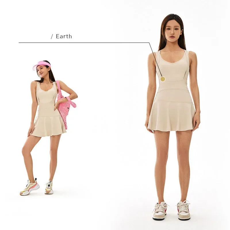 Tennis Dress Female Sleeveless - Head Gear Running review and price