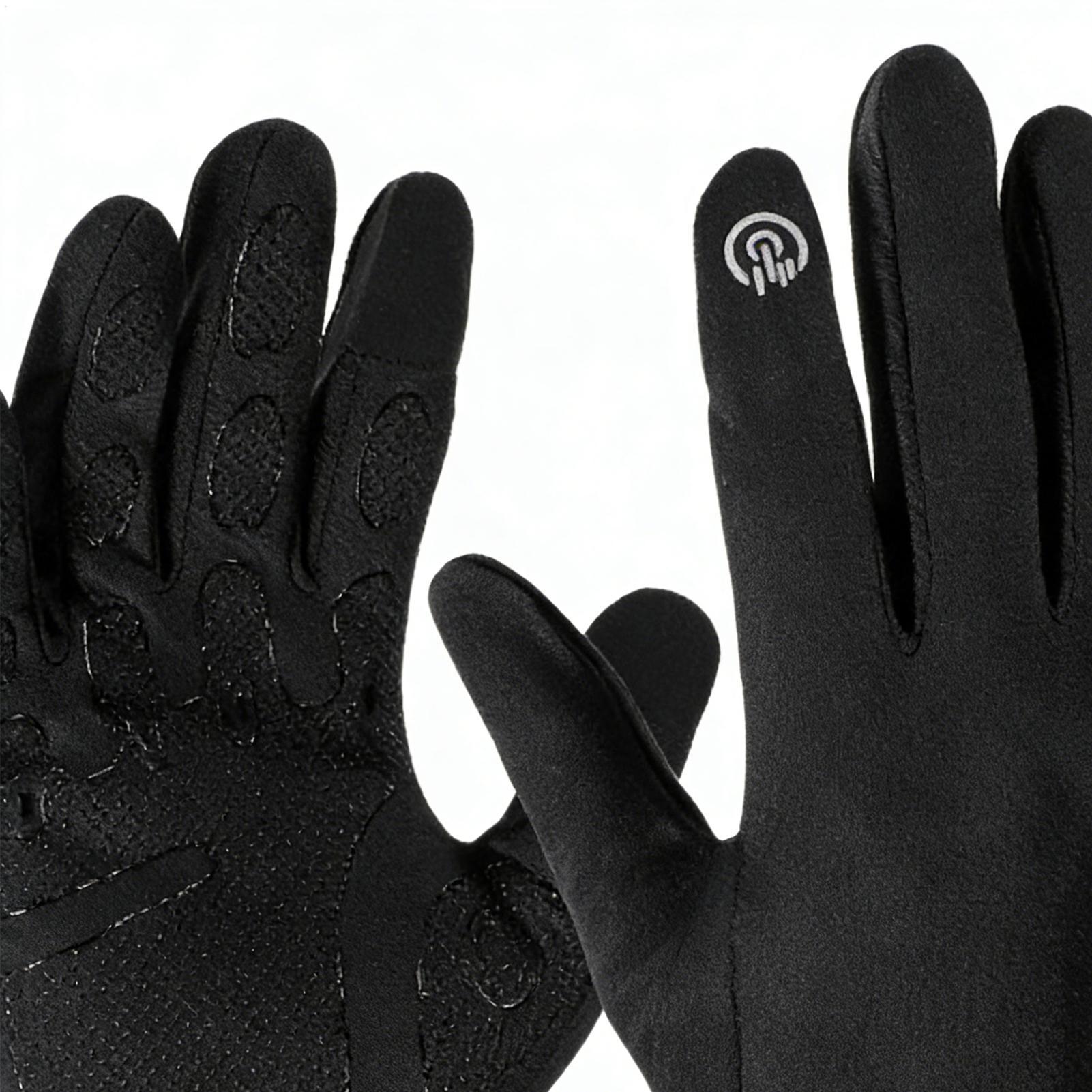 Warm Cycling Gloves Full Finge - Running Gear In Snow review and price